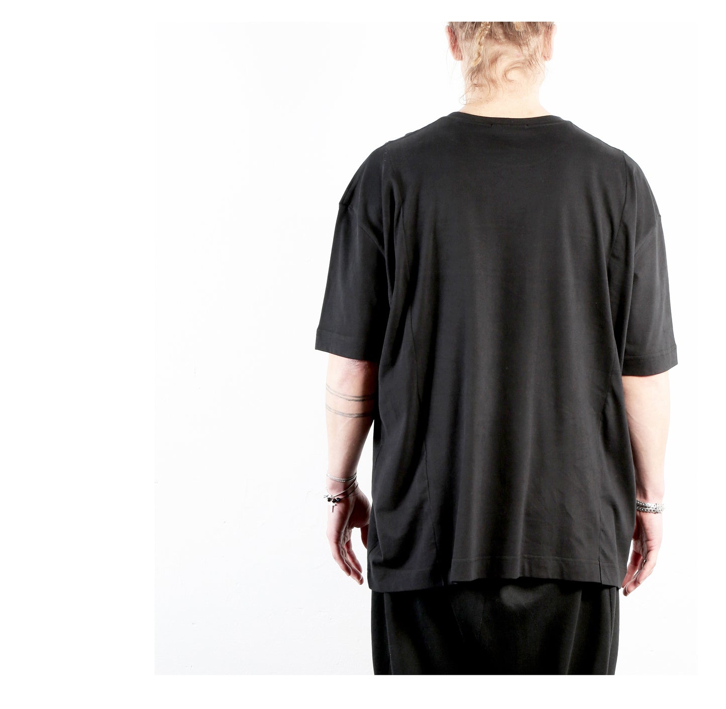 T-Shirt fab.mix 15-0001 man black