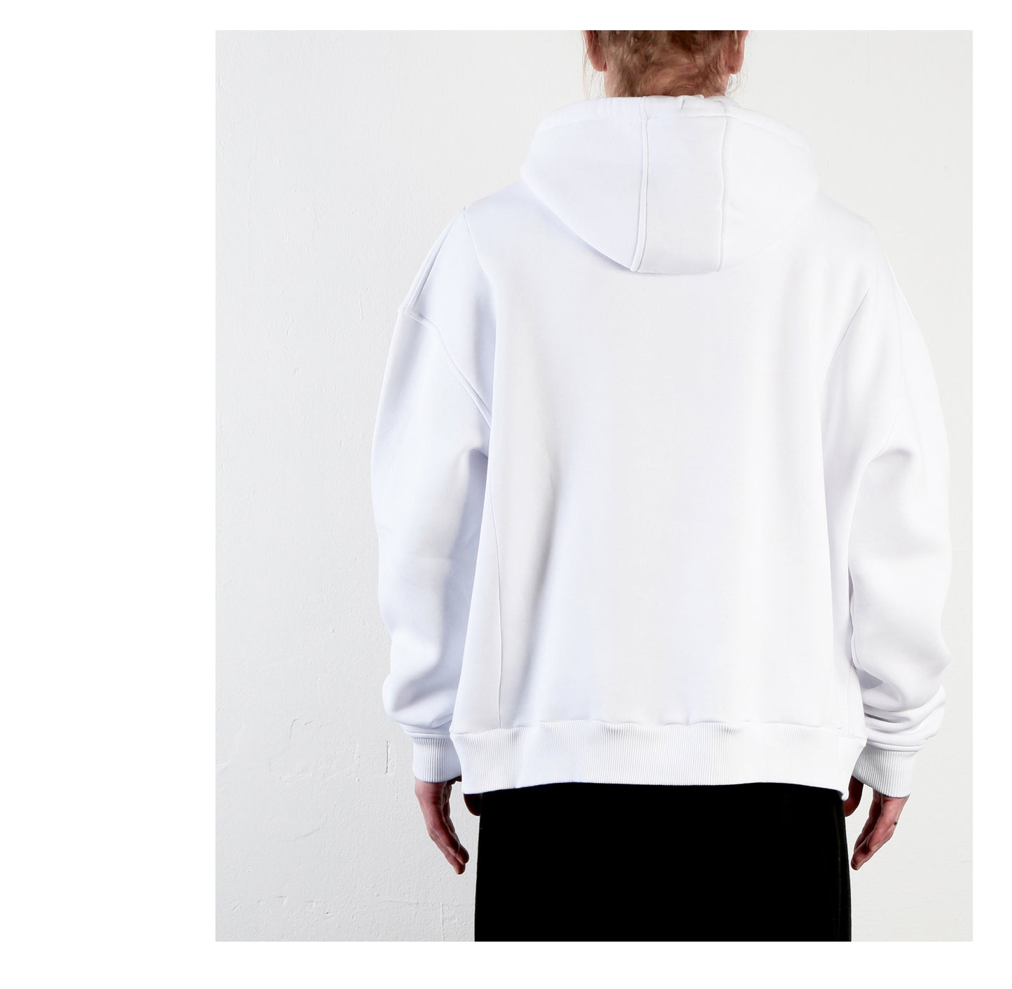 Classic Hoodie 15-2003 man white