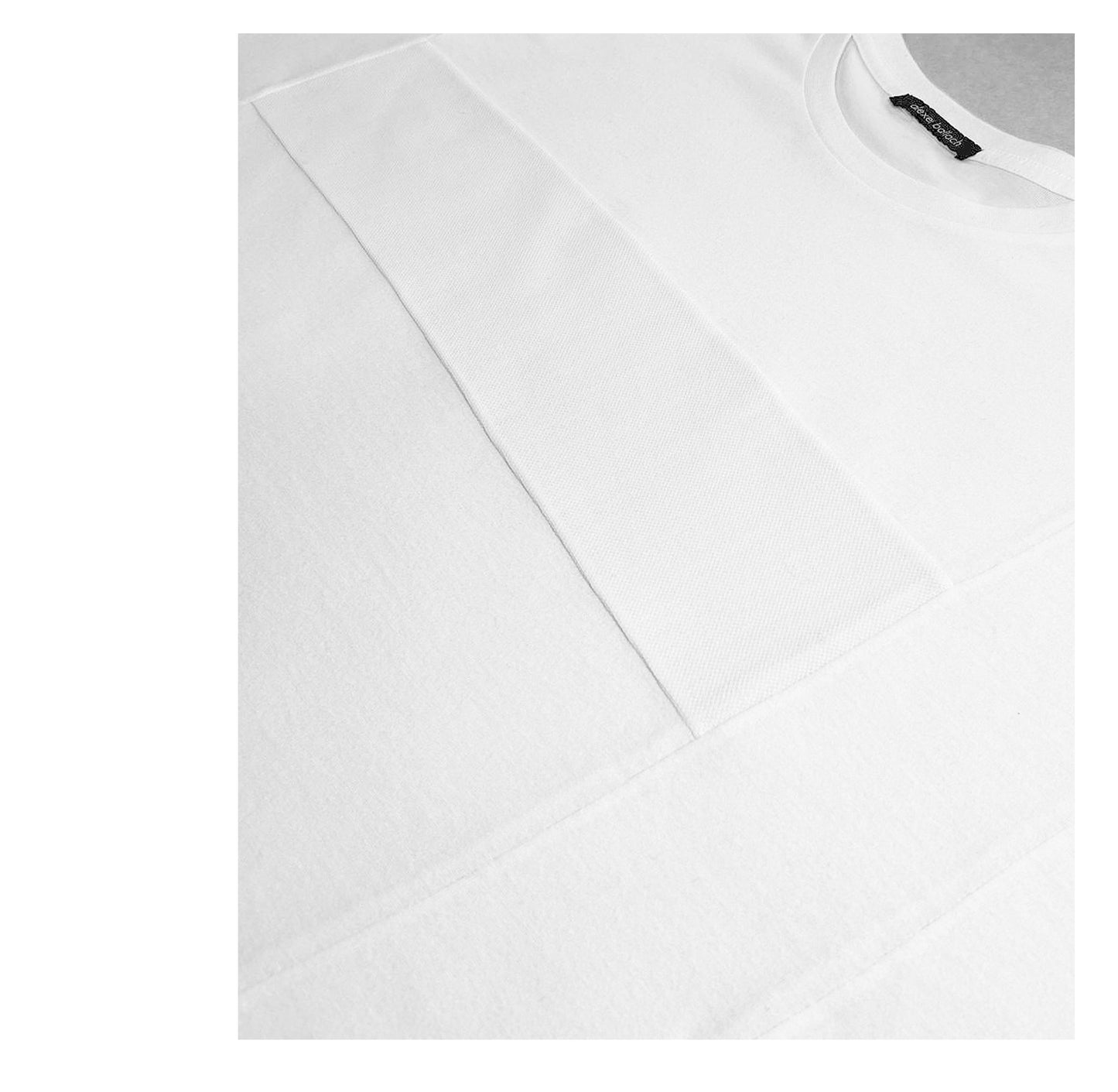 T-Shirt fab.mix 15-0001 man white