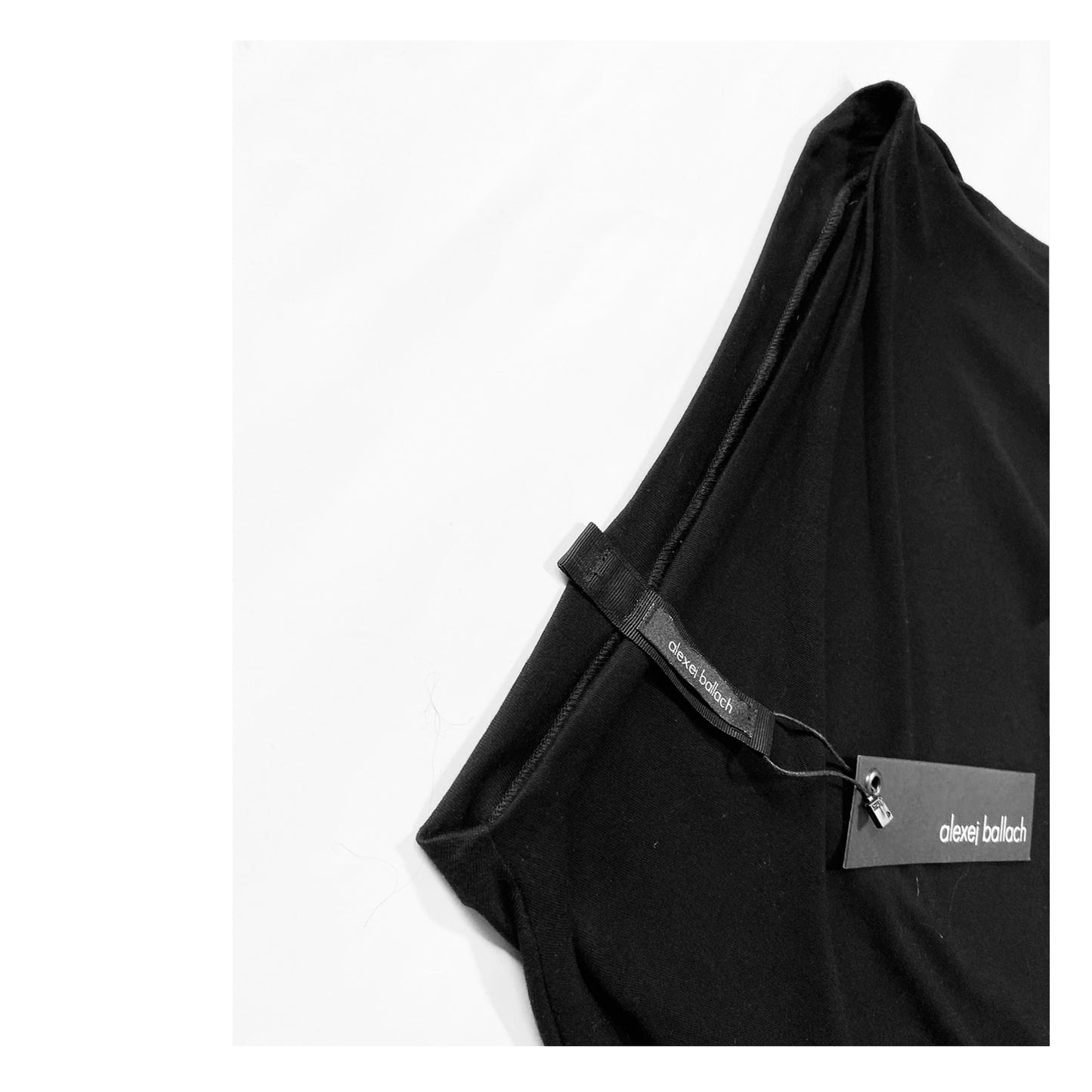 Asymetric Dress 16-0009 woman black