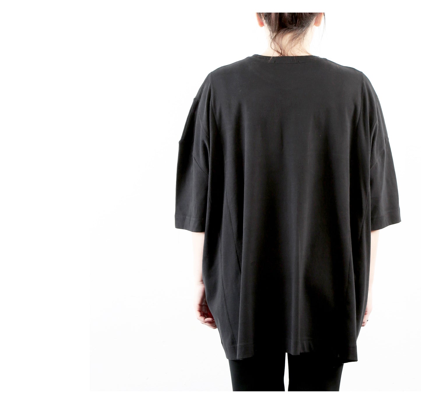 Tunic T-Shirt 15-0003 woman black