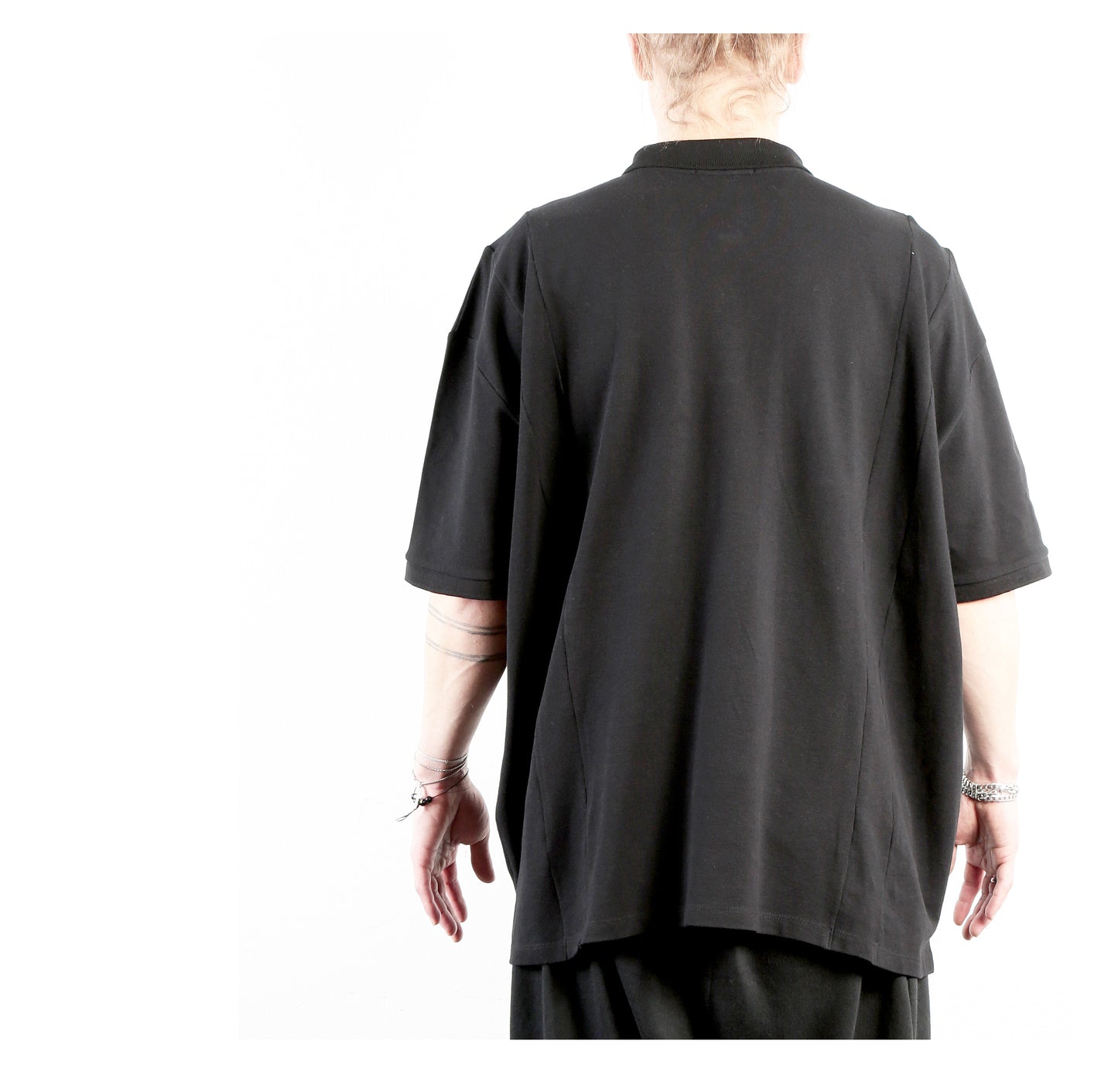 Tunic T Polo 15-1001 man black