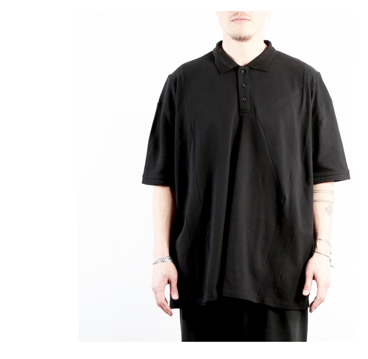 Tunic T Polo 15-1001 man black