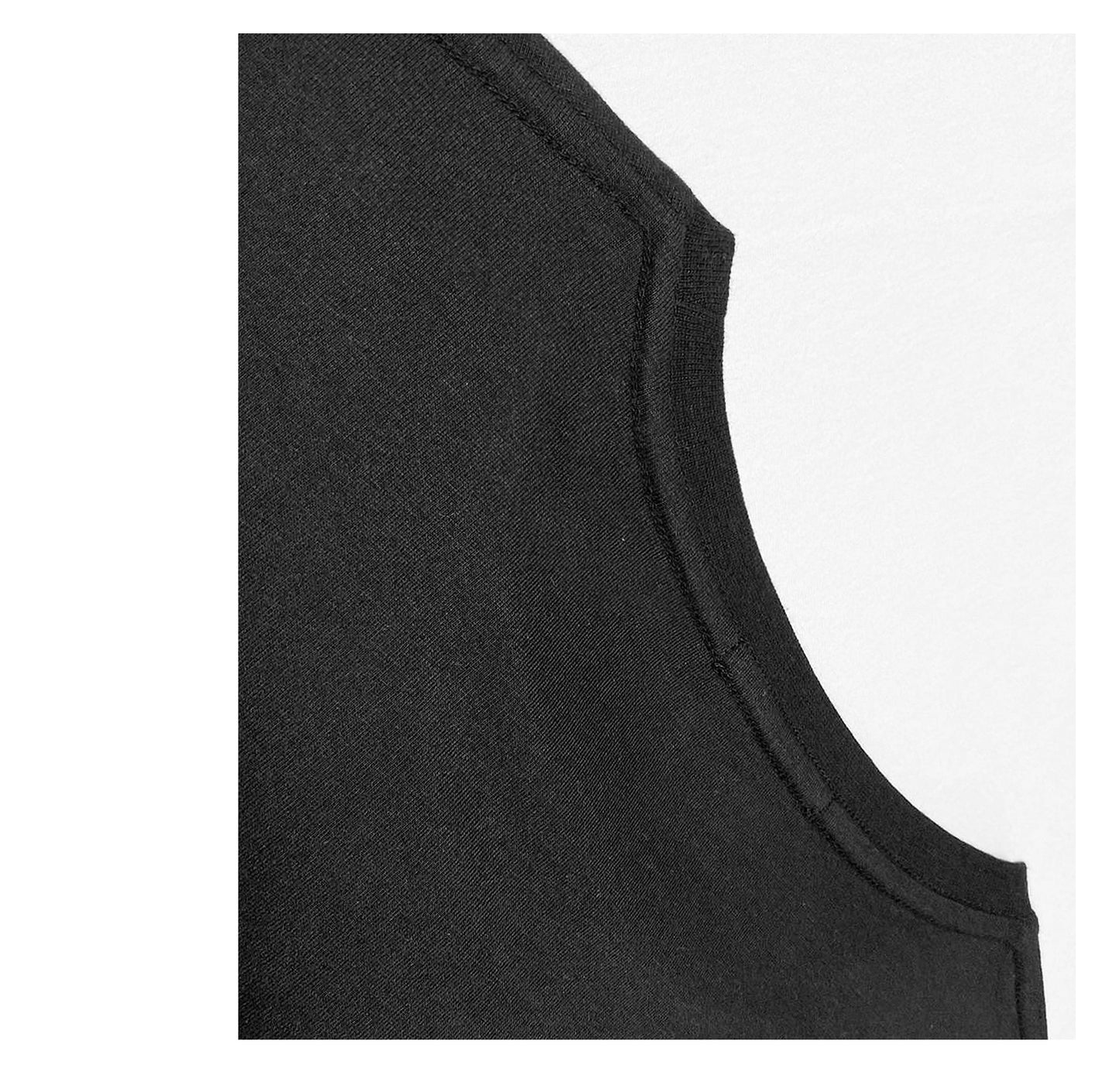 Cropped Tunik T-Shirt 16-1002 woman black