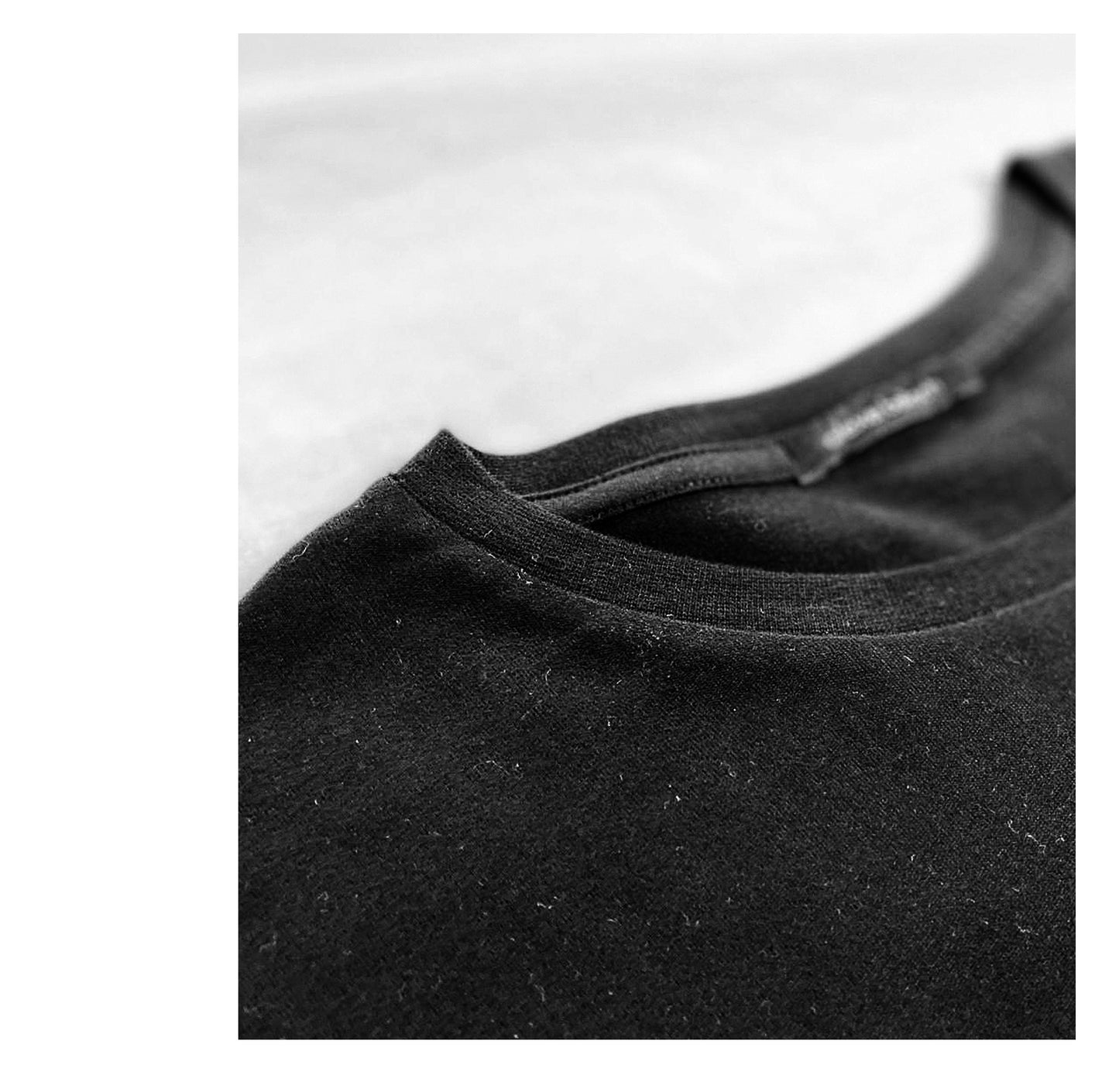 Cropped Tunik T-Shirt 16-1002 woman black