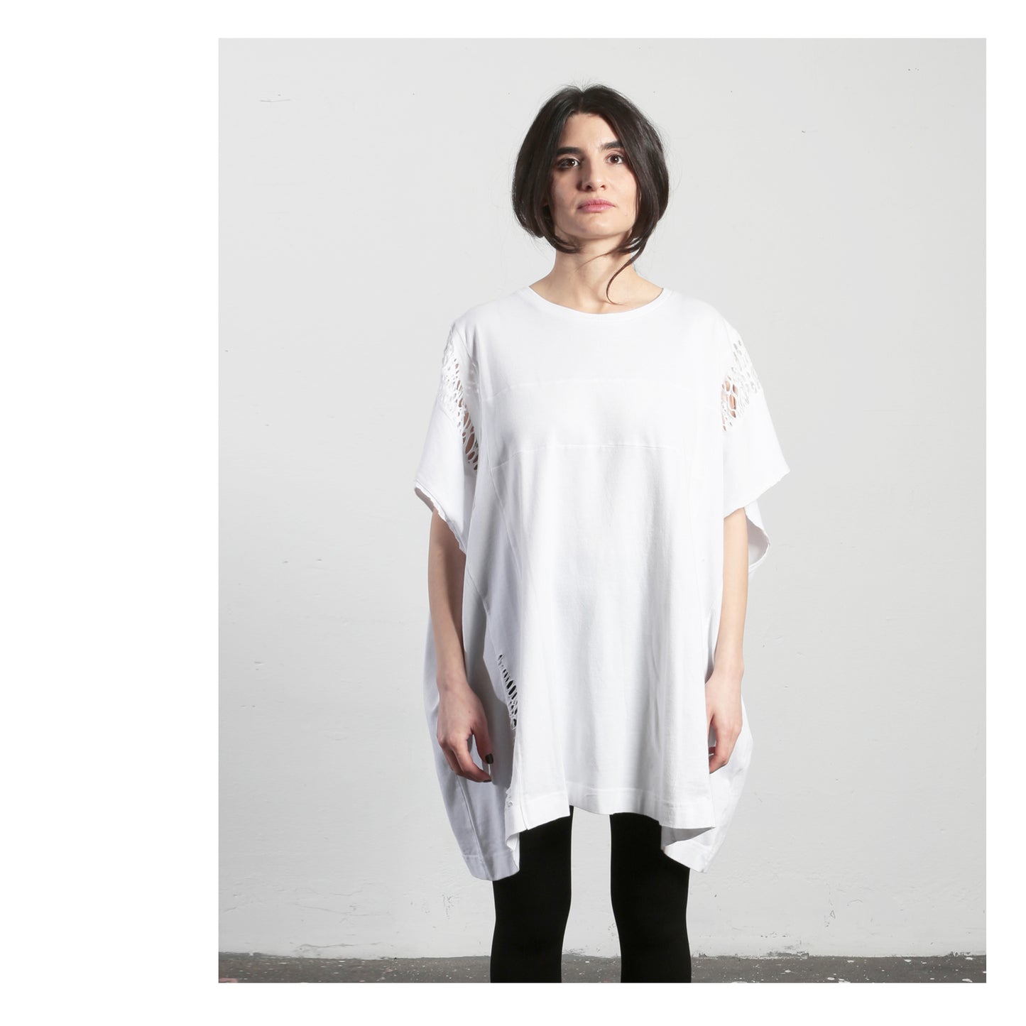 T-Shirt fab.mix 15-0001 man white