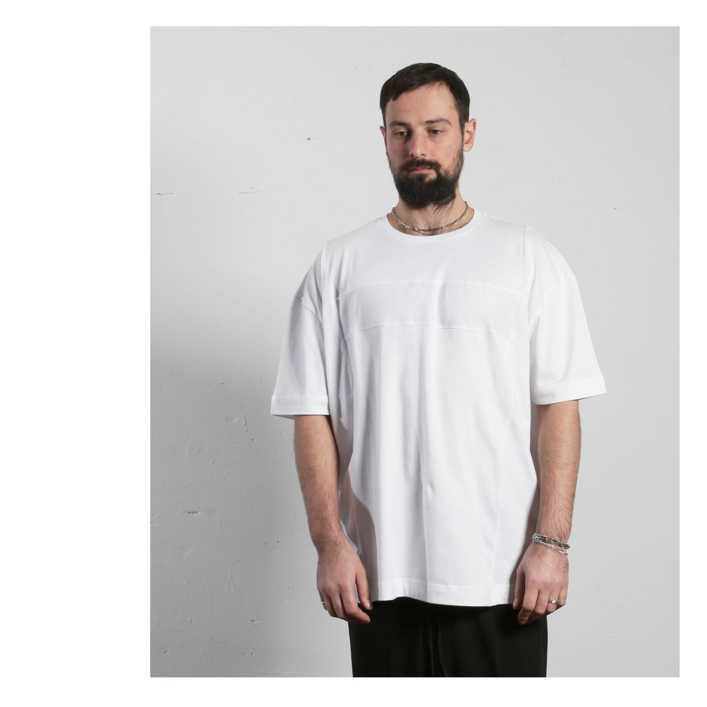 T-Shirt 15-0002 man white