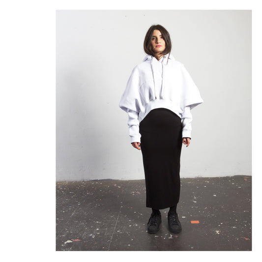 Classic Hoodie 15-2003 woman white