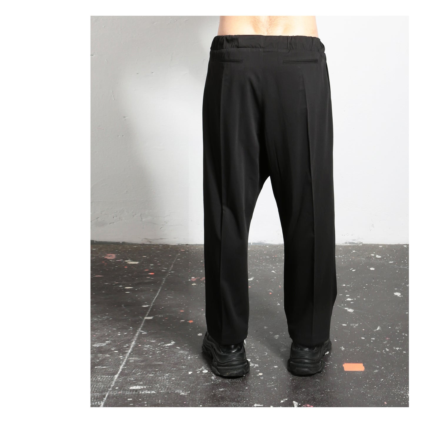 Wide Chino PT 16-0092  man black