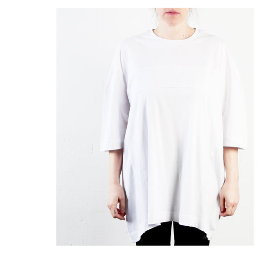 Tunic T-Shirt 15-0003 woman white