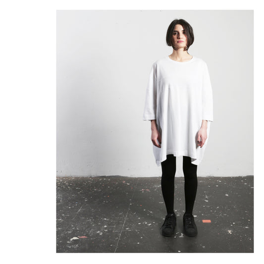 Tunic T-Shirt 15-0003 woman white