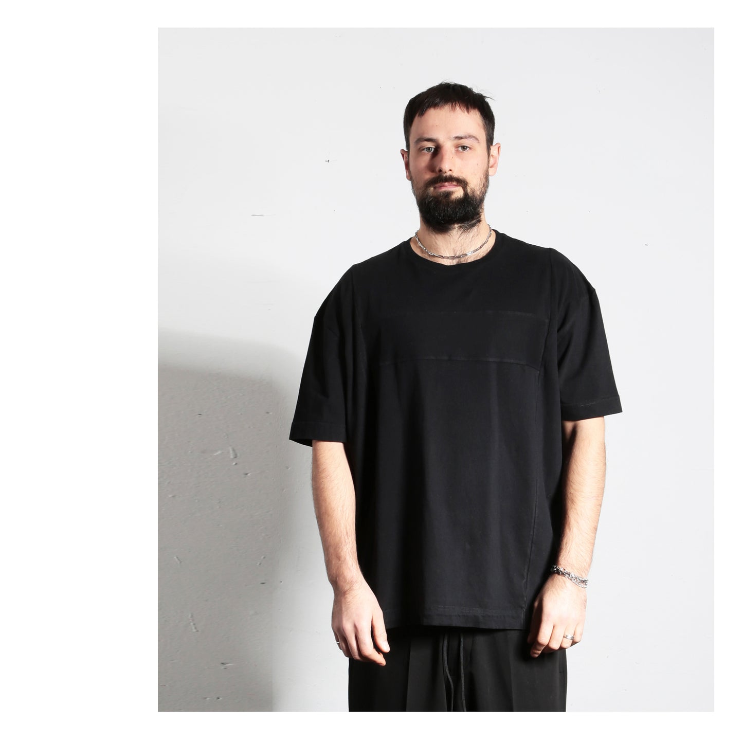 T-Shirt 15-0002 man black