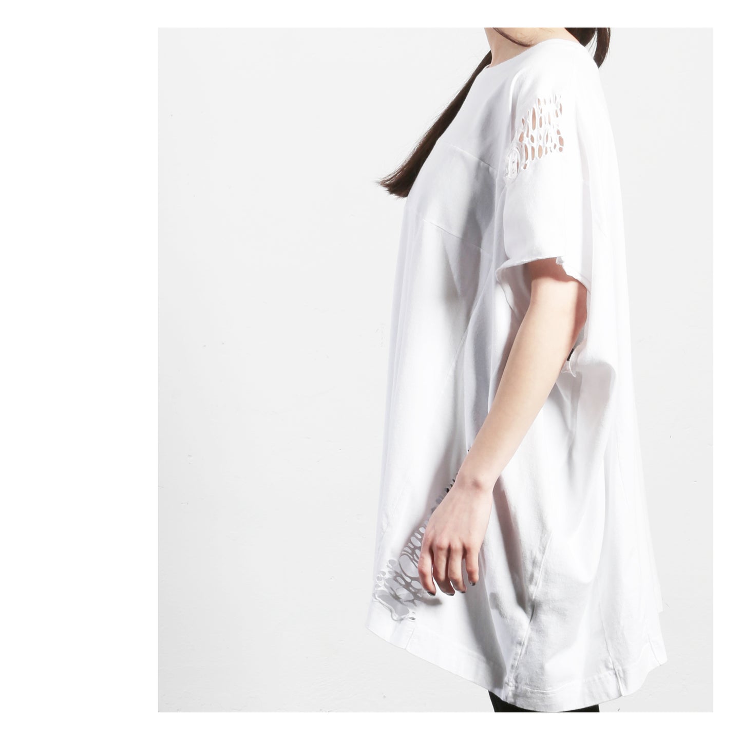 T-Shirt fab.mix 15-0001 man white