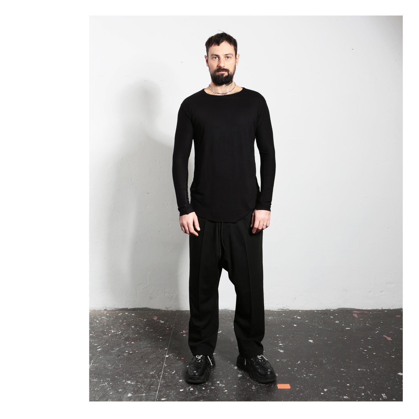 Wide Chino PT 16-0092  man black