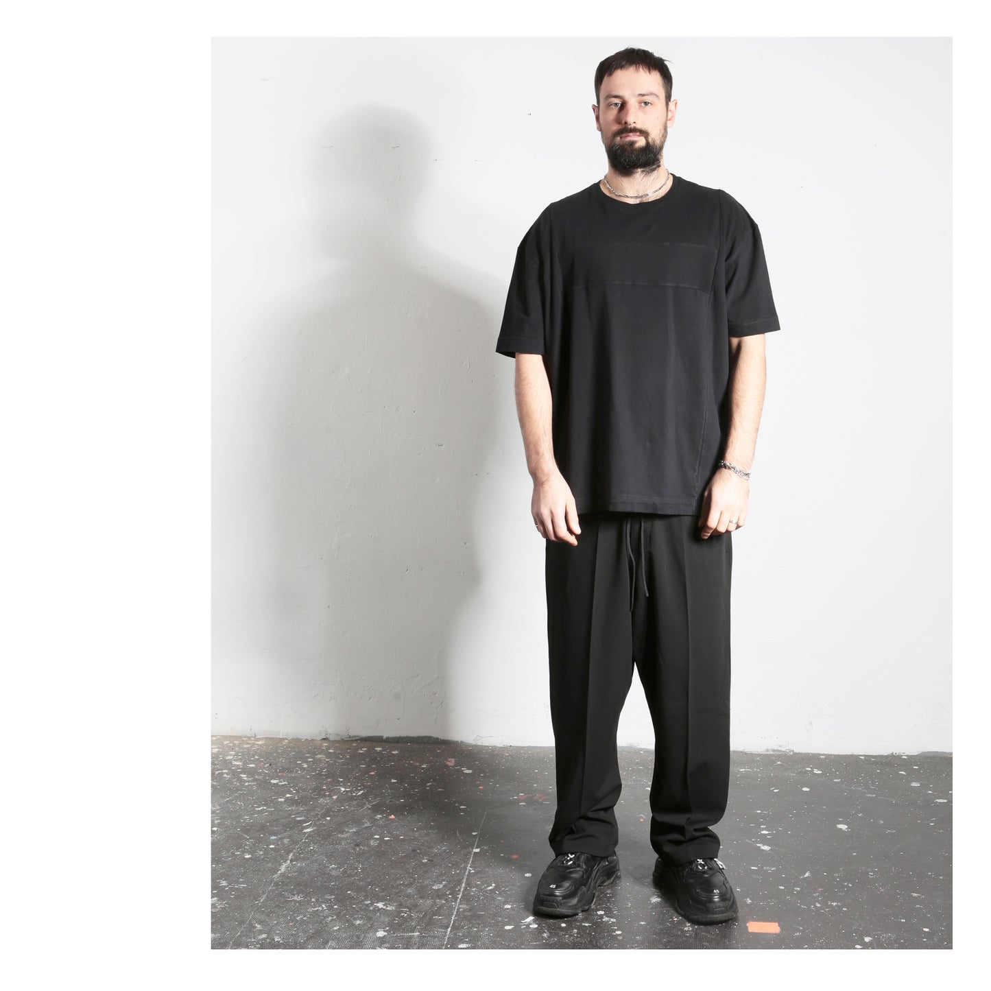 T-Shirt 15-0002 man black