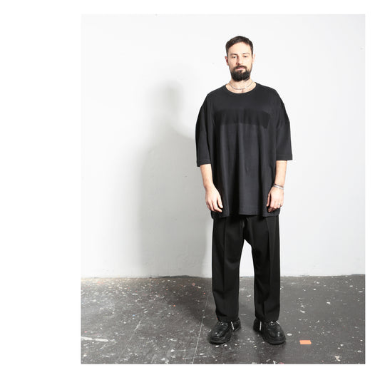 Tunic T-Shirt 15-0003 man black